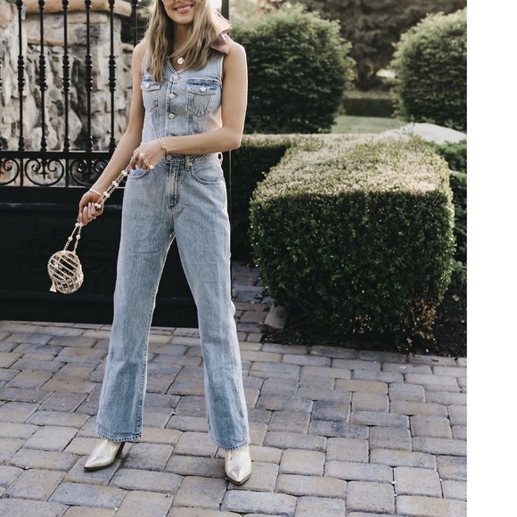 AGOLDE Seventies Denim Jumpsuit - Picture 4 of 12